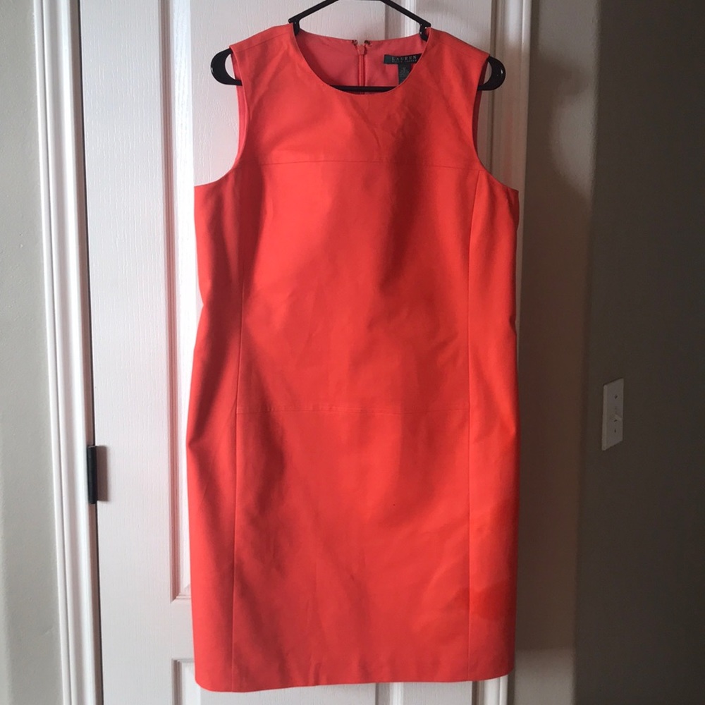 Orange Ralph Lauren Dress